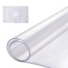 Plastic Clear Rectangular Table Mat, 16x32 Inch, PVC