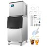 Commercial Ice Maker 500LBS with 250LBS Storage Bin