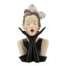 Vase Woman Vase Hollywood A, 17 × 30.5 × 14 cm