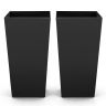 Doniczki VEVOR F4075W-BK, 2 szt., czarne, 39 × 75 cm