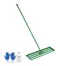 Lawn leveling rake VEVOR LJY9003, 1215 × 252 × 2070 mm