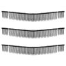Wymienne szczotki do zamiatarki VEVOR 919-003B, 3 szt., czarne, 75,5 × 10,5 cm