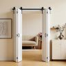 Drzwi wewnętrzne VEVOR GC11-72*84, 4 panele, 1829 × 2134 × 35 mm