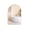 Lustro łazienkowe SONGMICS LWM011AB01, 91×61 cm