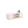 Stolik pod TV Focus RTV 155x37x40 cm, betonowy, biały