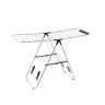Stainless steel folding clothes drying rack