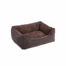 Dog bed 75 cm., brown