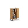 Szafka Fondi 116,4x90x40 cm, kolor naturalnego drewna