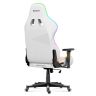 Fotel gamingowy HUZARO FORCE 6.2 Biały RGB LED