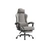 Fotel gamingowy SONGMICS OBG079G01, z podnóżkiem, 70 × 70 × 123,5–133 cm