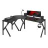 Gaming table Huzaro Hero 6.3 Black