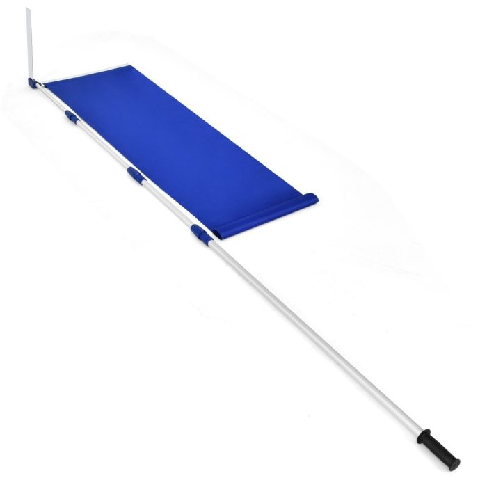 Roof snow blower 59x620cm., silver/blue