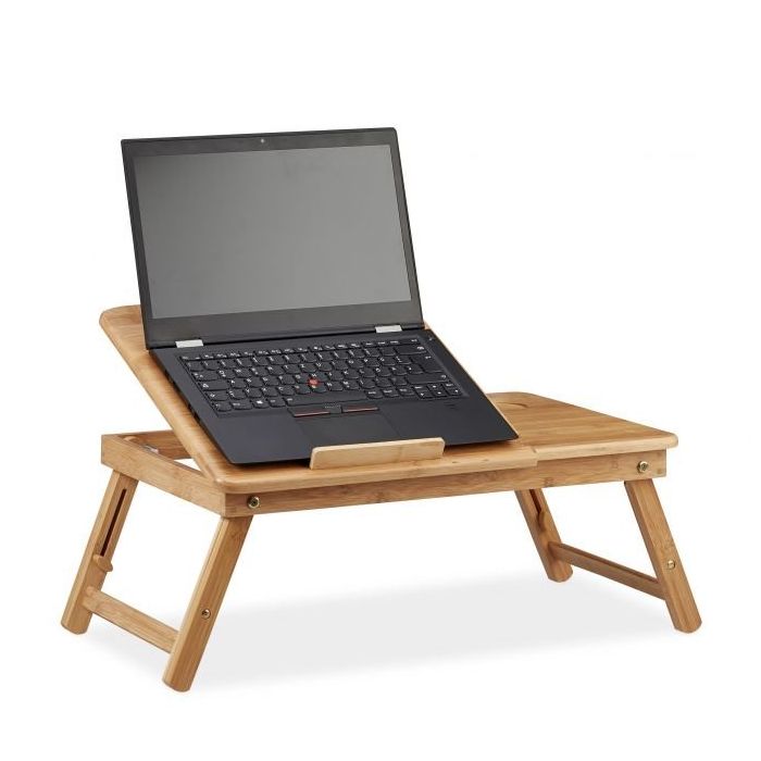 Stolik pod laptopa 30x69x35cm, jasnobrązowy