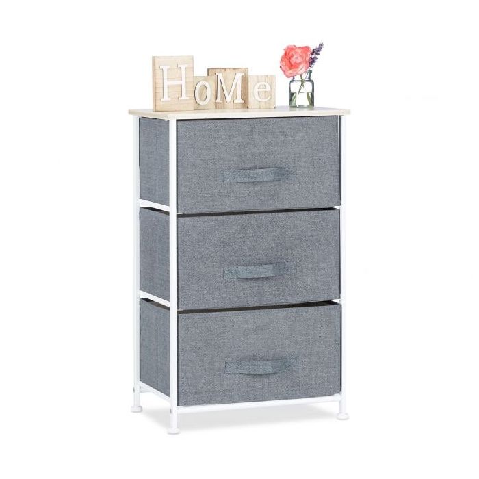 Living room shelf 73x45x30cm., gray/white