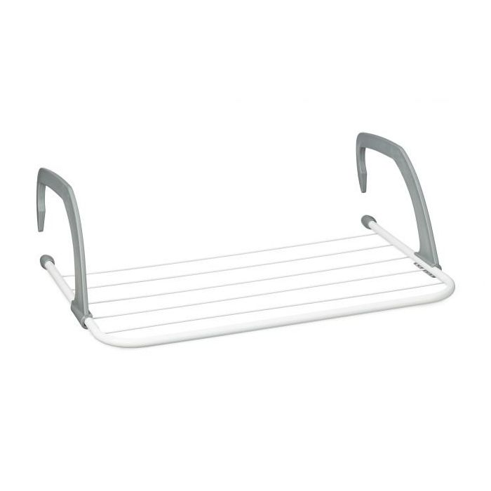 Wall-mounted clothes dryer 16x52x54cm., gray/white