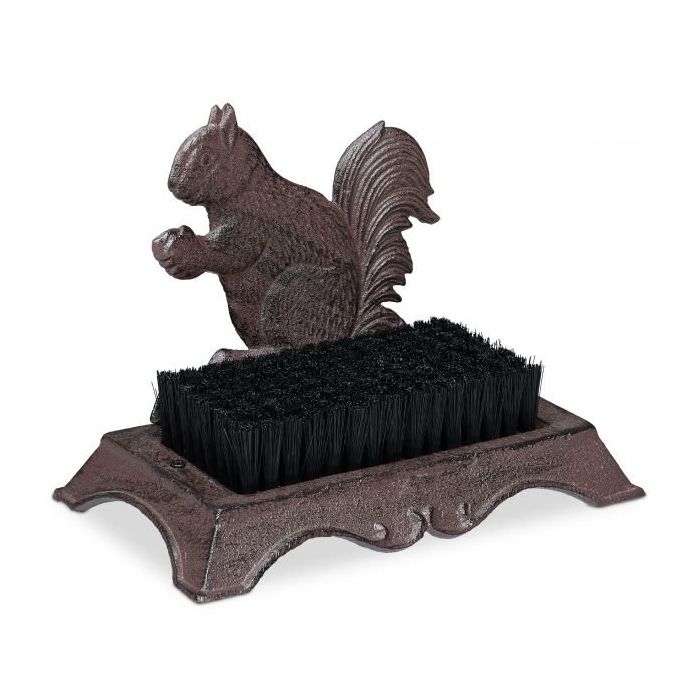 Shoe brush 18.5x24x14cm., brown/black