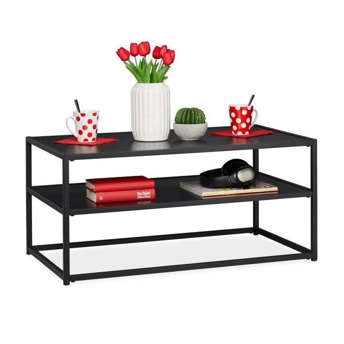 Coffee table 42x90x50cm., black