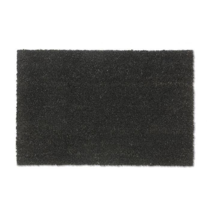 Doormat 60x40 cm., black