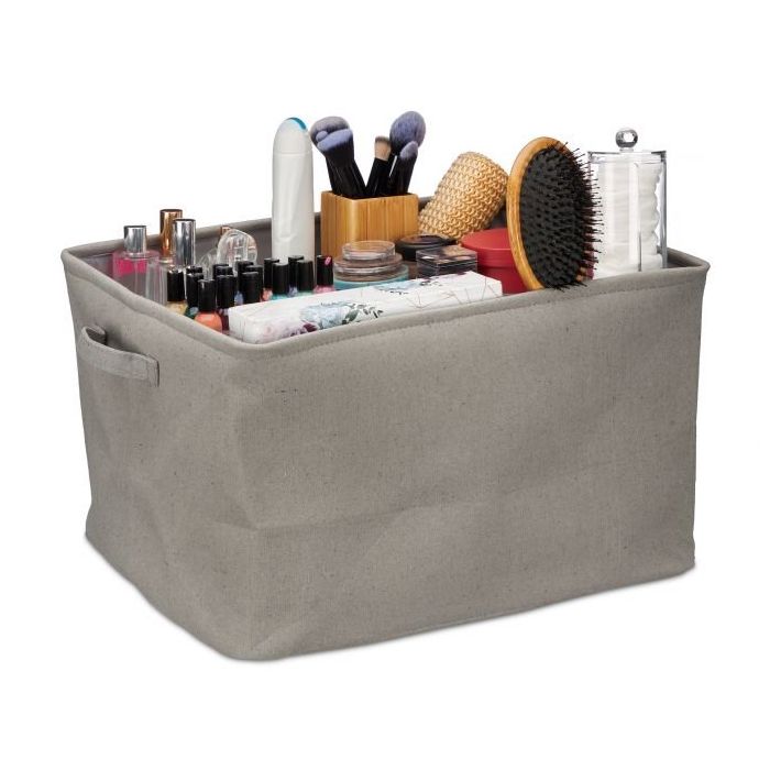 Foldable bag with handles 24x40x30cm., gray