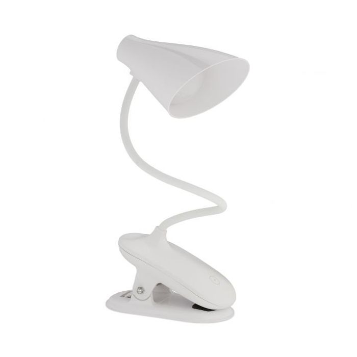 Table lamp 44x8.5x14cm., white