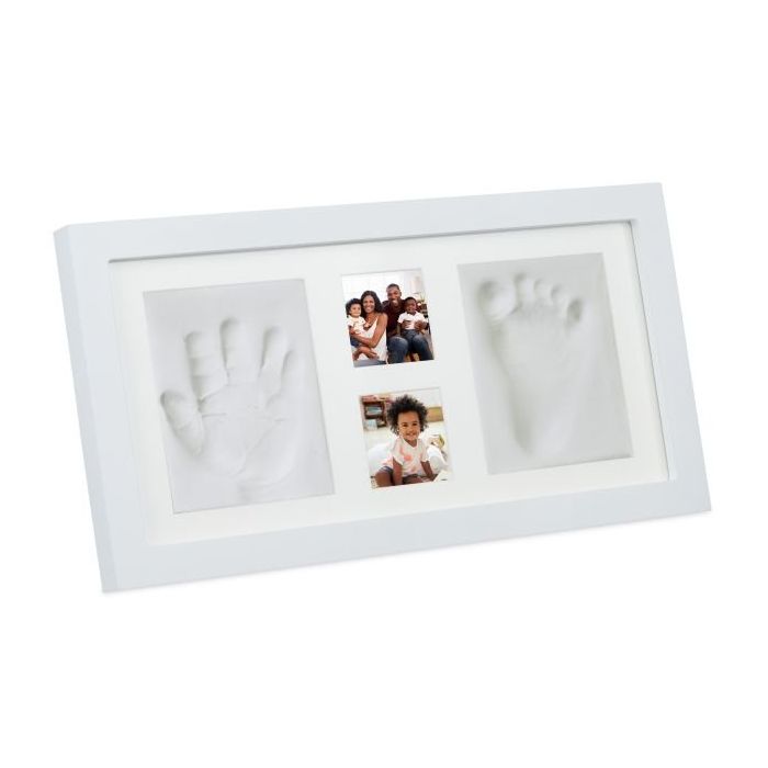Collage of 4 photos 18x35x2cm., white color
