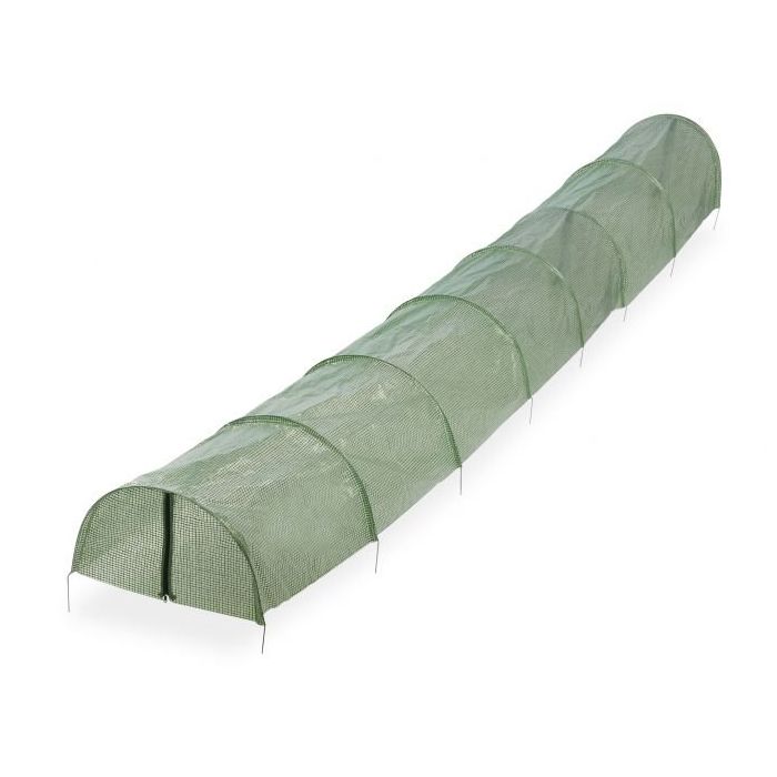 Greenhouse 47x47x500cm., green/silver color