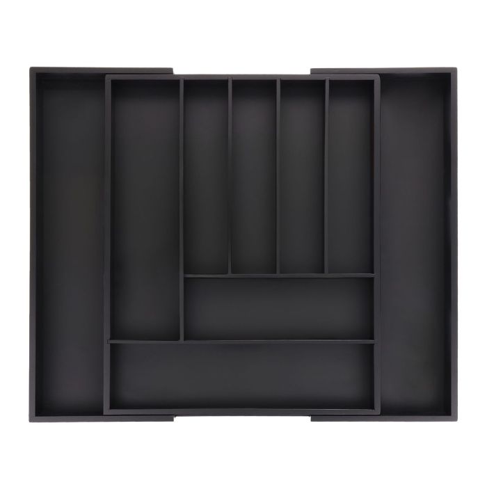 Cutlery tray 5x33.5x44.5cm., black
