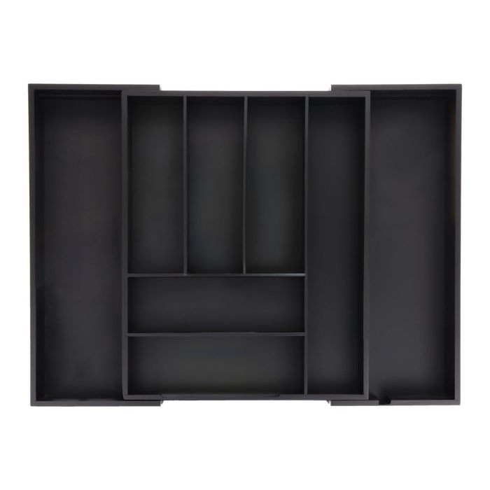 Cutlery tray 6.5x35x43.5cm., black