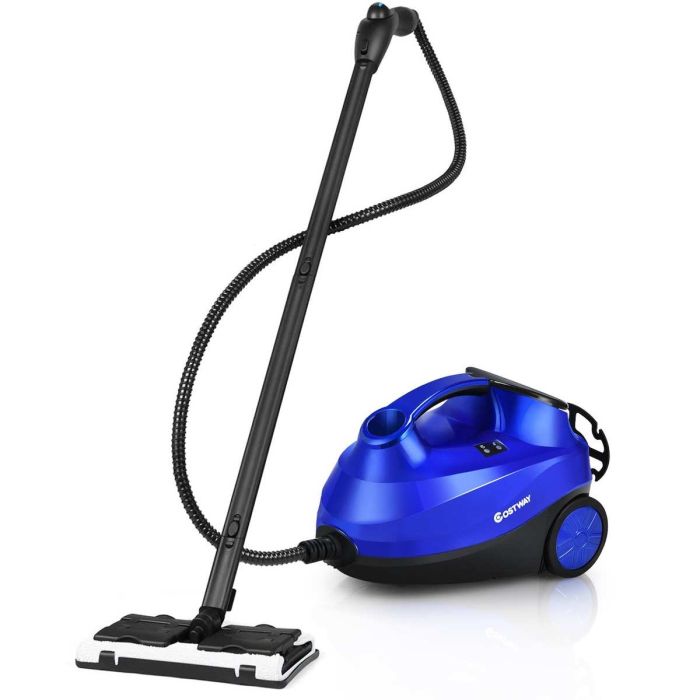 Steam cleaner, blue/black