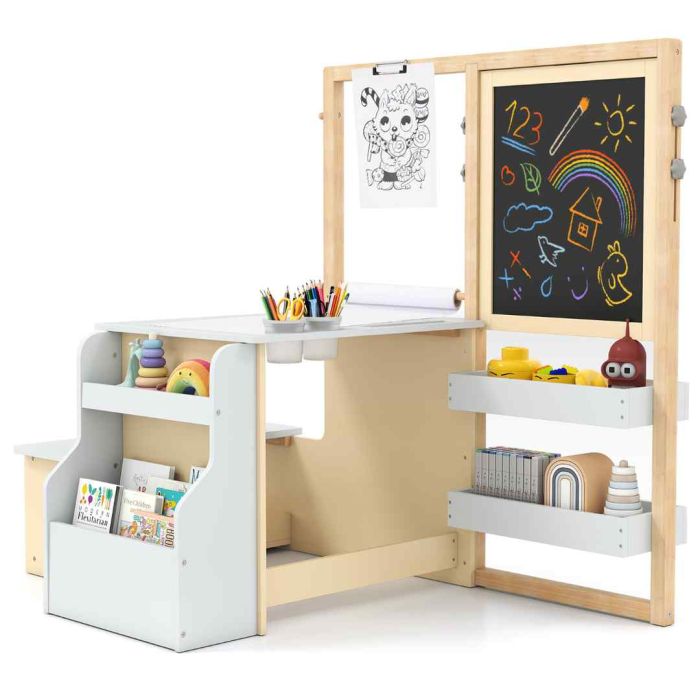 Drawing table with board 114x81x100cm., various colors