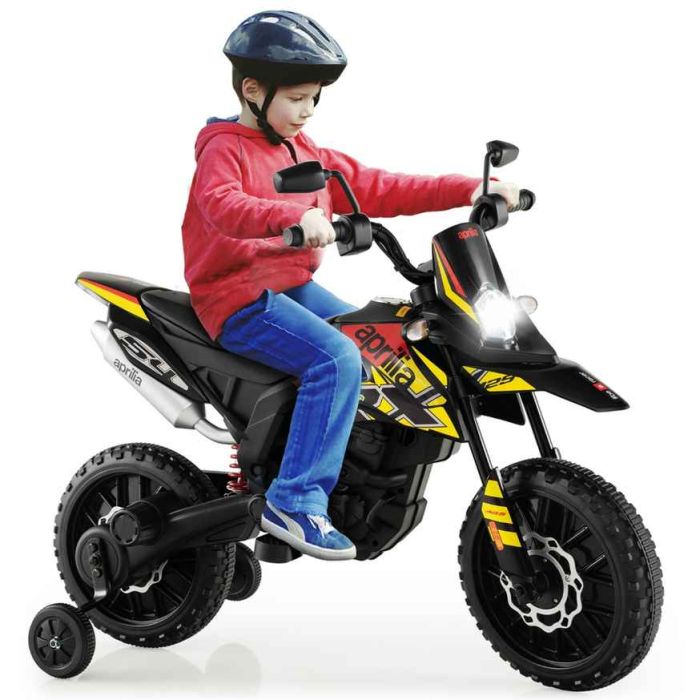 Motocykl elektryczny dziecięcy 106,5x56x80cm, kolor czarny