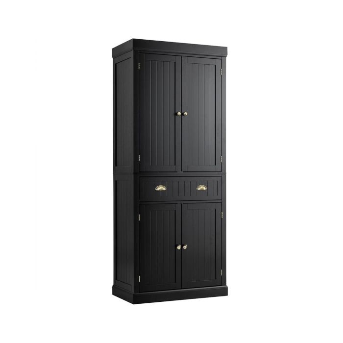 Szafka 76x40x183,5cm., czarna