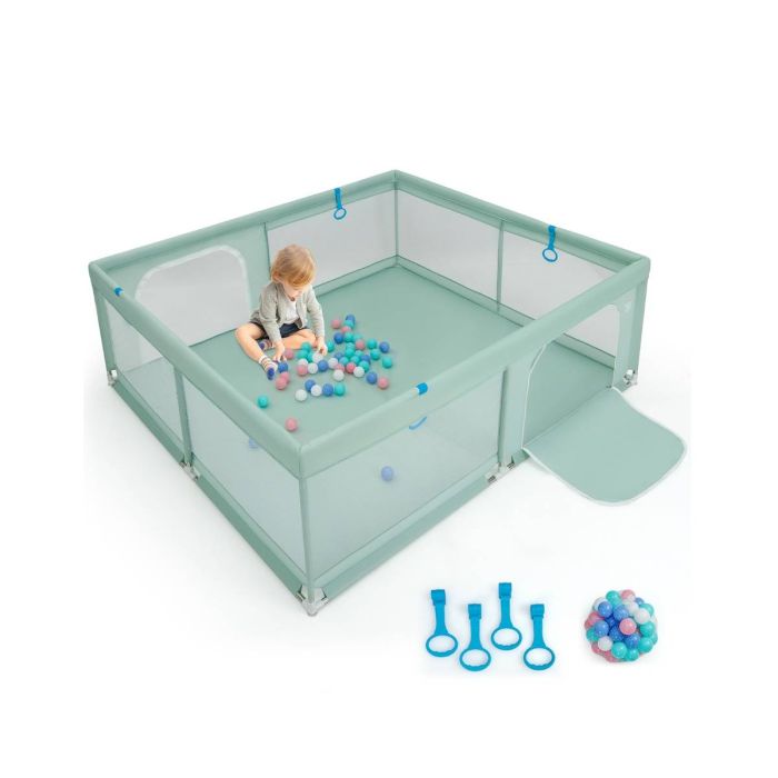 Playpen 200x180x68cm., green