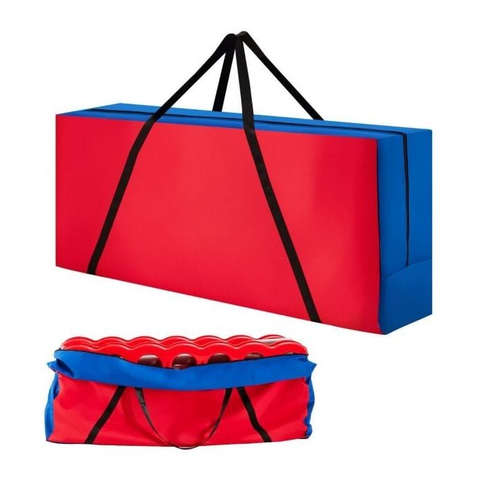 Worek do zabawy na zewnątrz 120x29x48cm, niebieski/czerwony