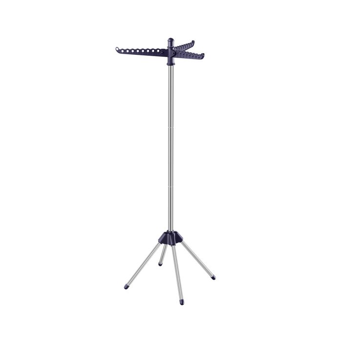 Clothes dryer 65x65x151.5cm., silver/purple