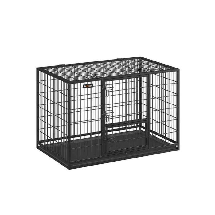 XXL dog cage with 2 doors 122 x 74.5 x 80.5 cm