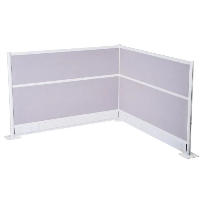 Ścianki działowe zapewniające prywatność w biurze, 2 szt., 1,83x1,22 m, panele PET