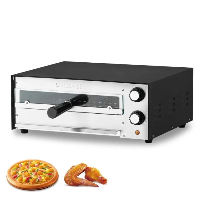 Elektryczny piec do pizzy 12 cali, 1450 W, 572 °F, blatowy