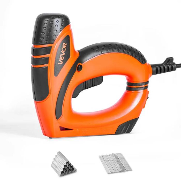 Electric nail and hook gun, 18 gauge, 15 mm, for woodworking, non-slip handle