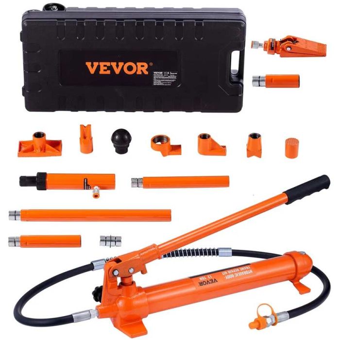 Siłownik hydrauliczny Porta Power 12 t z pompą i wężem olejowym