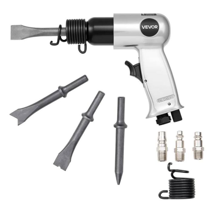 Pneumatic hammer, 4500 blows, 40 mm stroke, 4 chisel shank