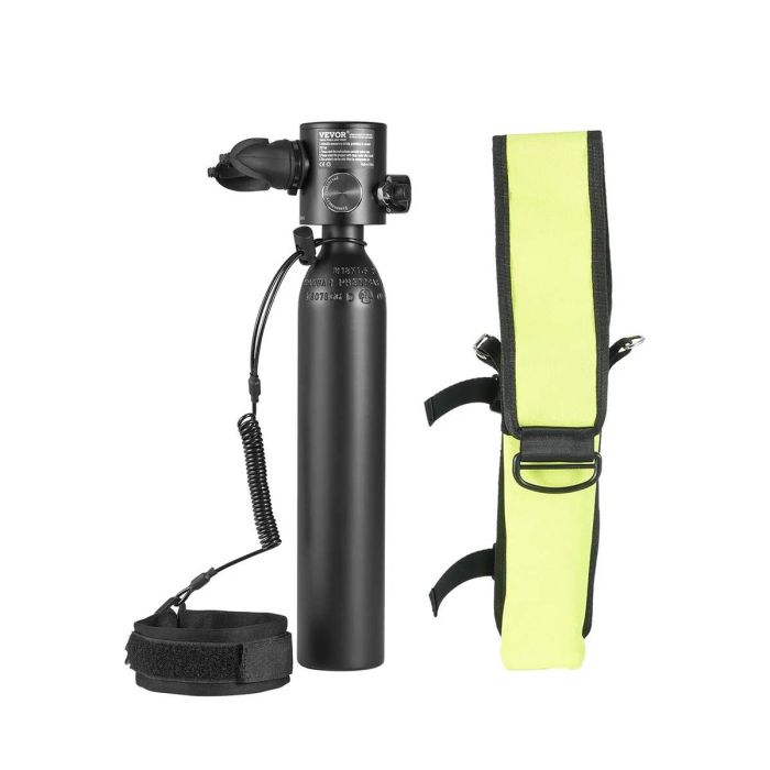 Diving oxygen cylinder 0.5L, portable lung cylinder for underwater exploration