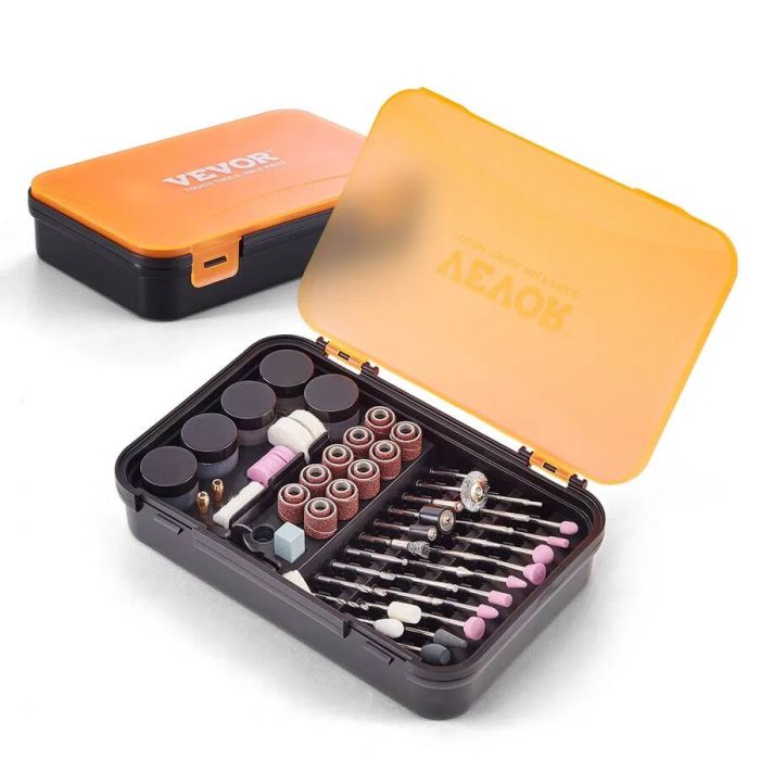 Rotary tool accessory set, 357 pcs., 3.2 mm shank, universal