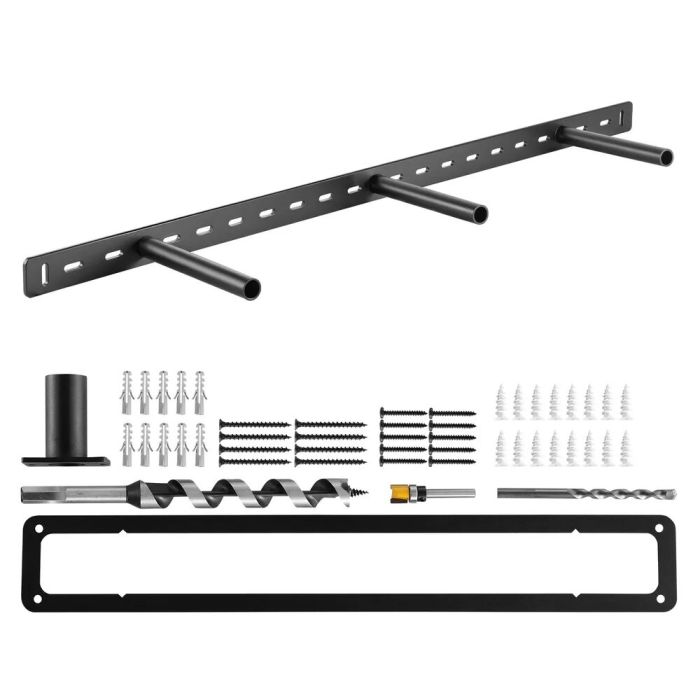Ukryte wsporniki półek pływających, 1 szt., nośność 86 kg, 34x6,2x1,5 cala.