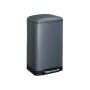 Trash can 30 liters, smoke gray