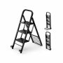 Ladder 81x44x117cm., black