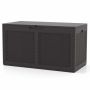 Garden storage box 111x56x61cm., brown