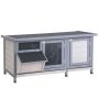 Rabbit cage, with asphalt roof, 112 × 54 × 50 cm