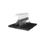 Terminal hangers, 10 pieces, black