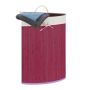 Laundry basket 65x49.5x37cm, 60L., purple/white